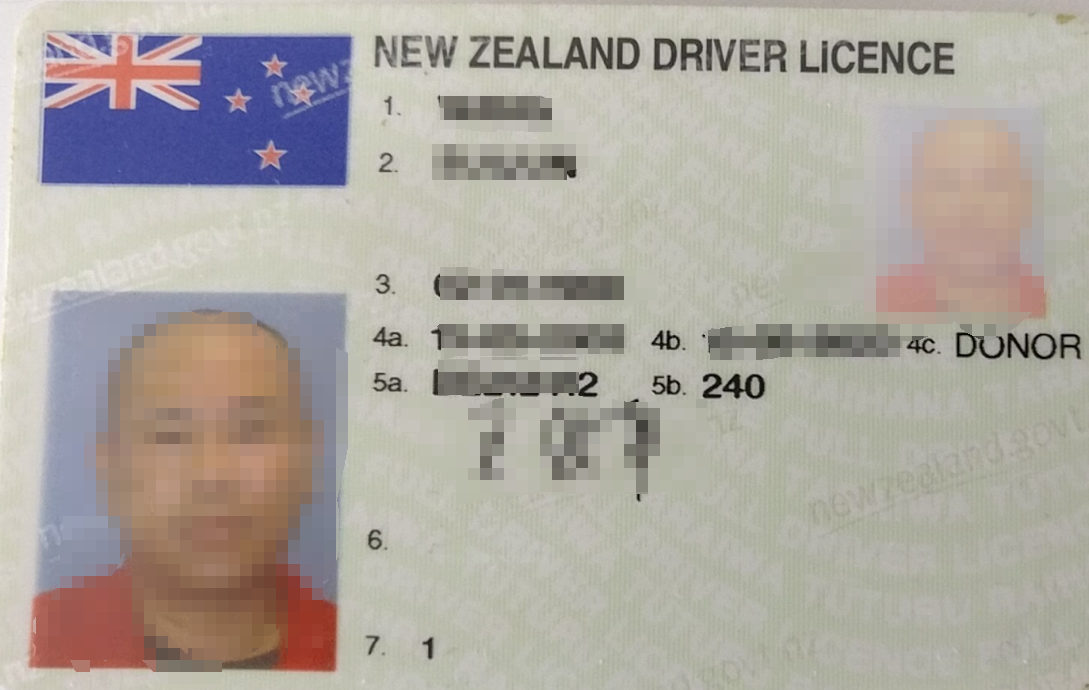 新西兰驾照