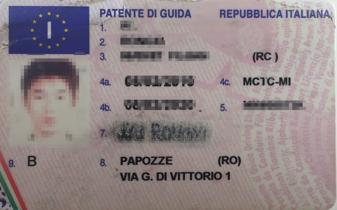 意大利驾照翻译盖章服务-车管所认可的权威翻译机构